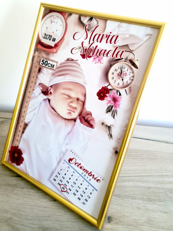 Birth Announcement - Cadouri Personalizate cu Poze Cadouri-Unicate.com