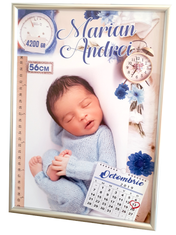 Birth Announcement - Cadouri Personalizate cu Poze Cadouri-Unicate.com