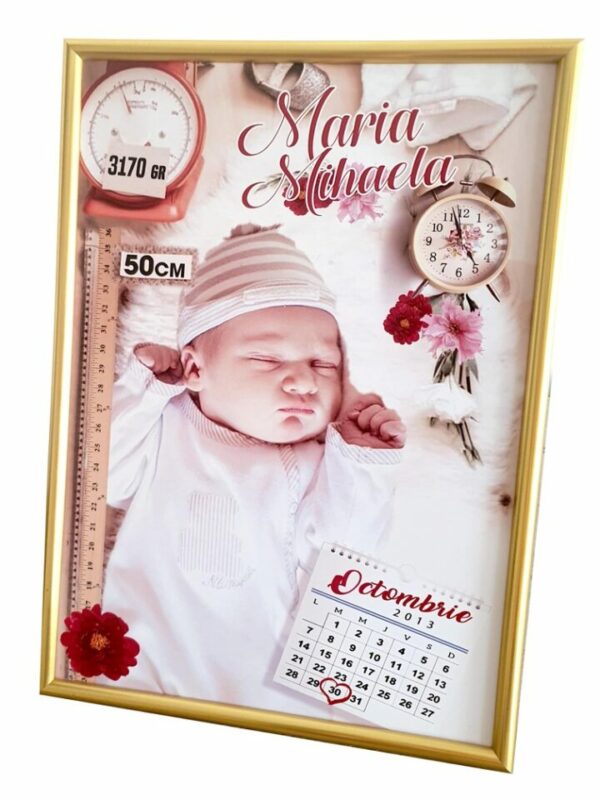 Birth Announcement - Cadouri Personalizate cu Poze Cadouri-Unicate.com