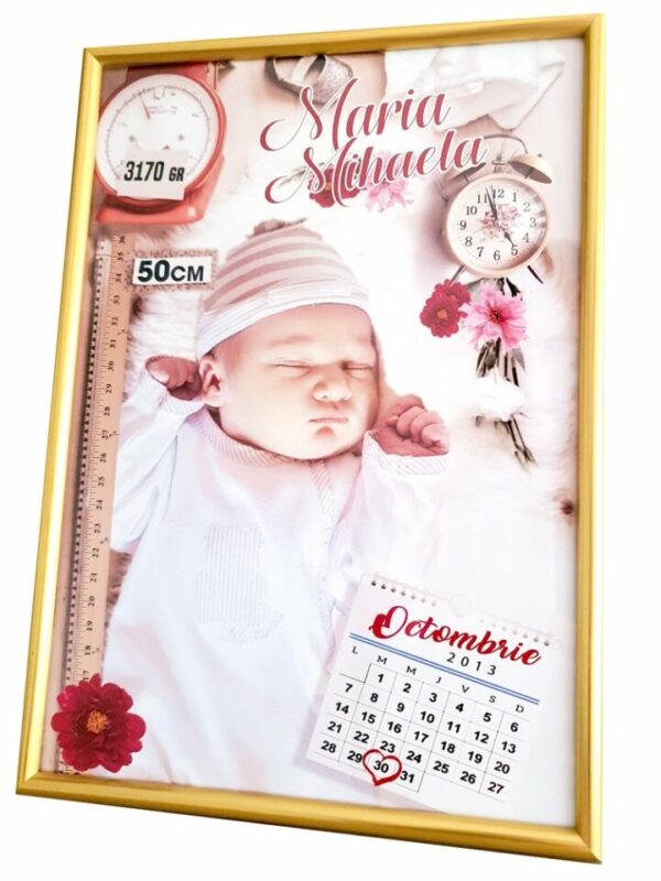 Birth Announcement - Cadouri Personalizate cu Poze Cadouri-Unicate.com