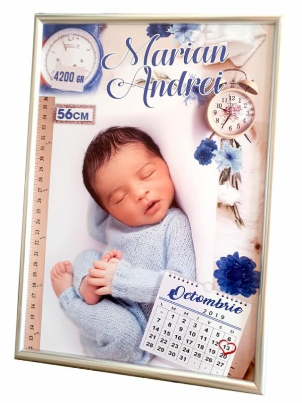 Birth Announcement - Cadouri Personalizate cu Poze Cadouri-Unicate.com